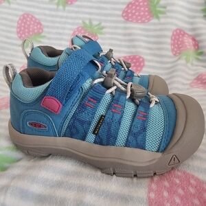 KEEN Kids' Blue and Pink Outdoor Shoes Size 10 Toddler LIKE NEW